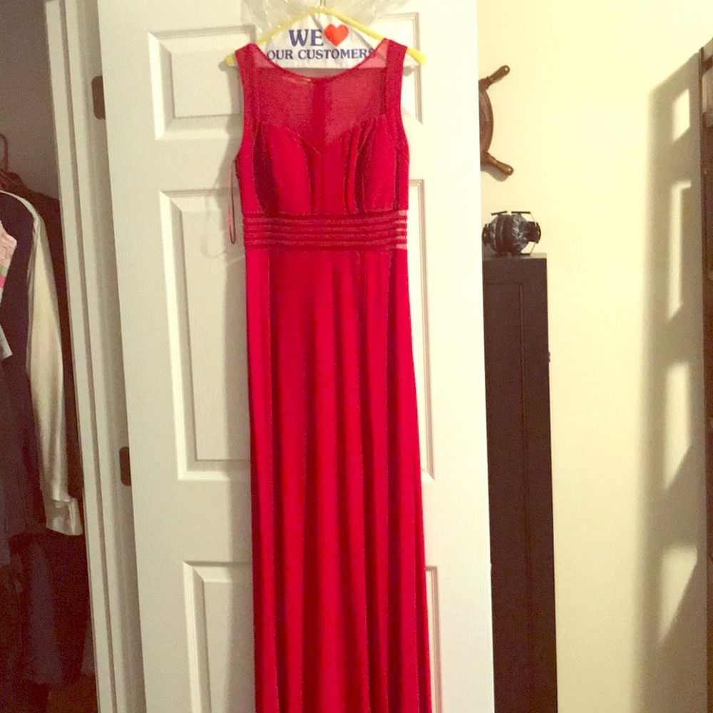 Floor length gown